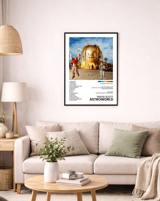 Travis Scott AstroWorld - Album Cover