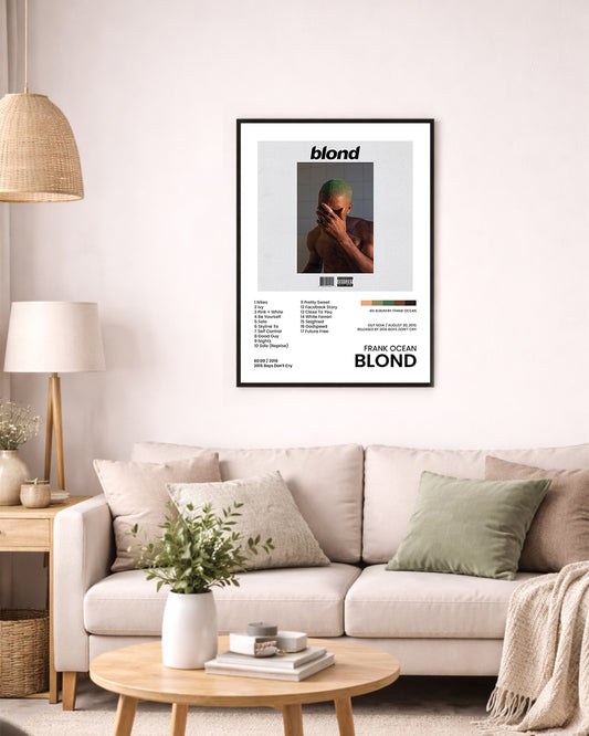 Frank Ocean Blond 2.0 - Album Cover