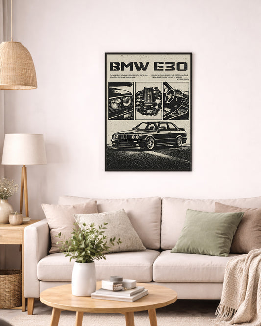 BMW E30 - Retro