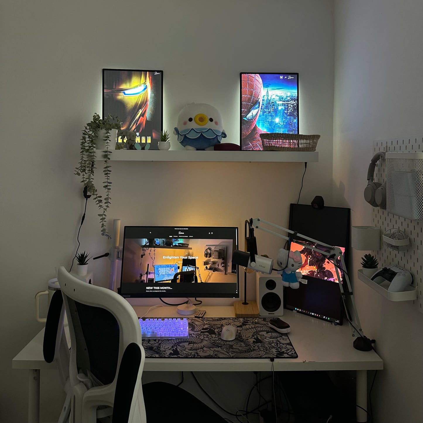 Ironman Light Up Poster