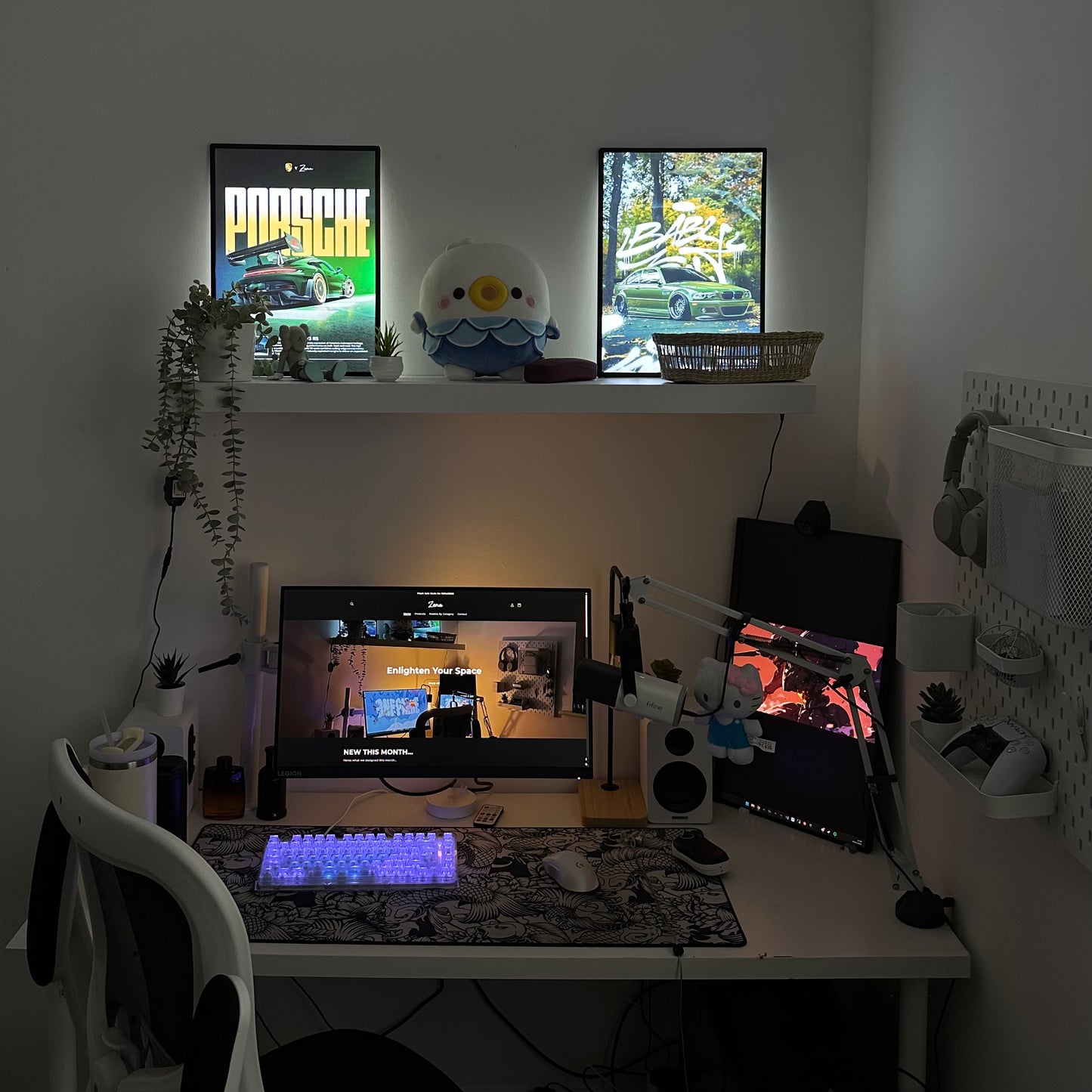 Porche 911 GT3 RS Light Up Poster