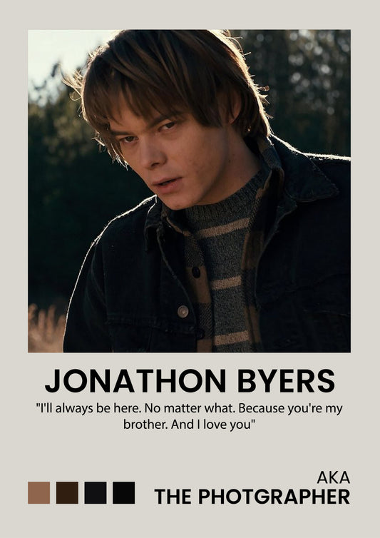 Jonathon Byers Poster - Stranger Things