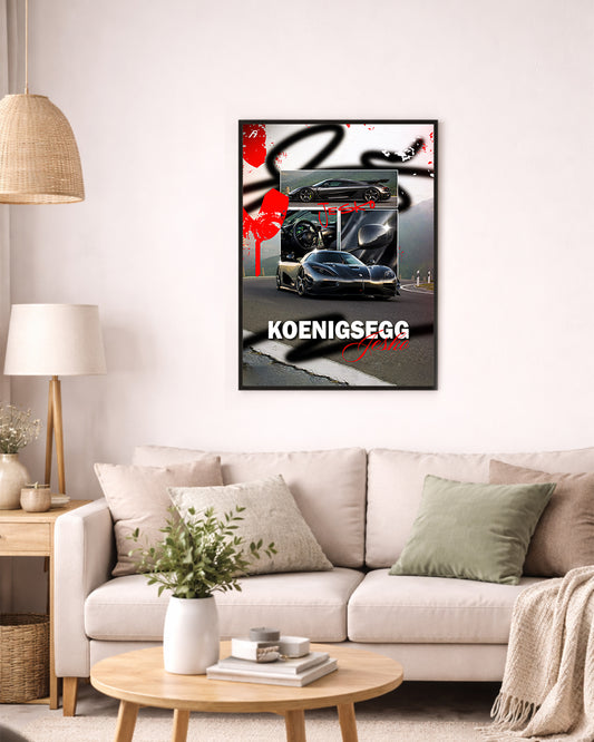 Koenigsegg Jesko Poster