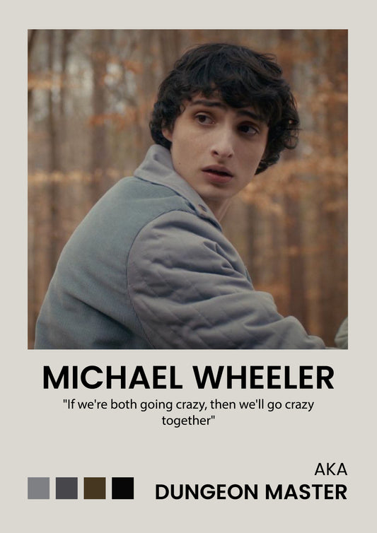 Mike Wheeler Poster - Stranger Things