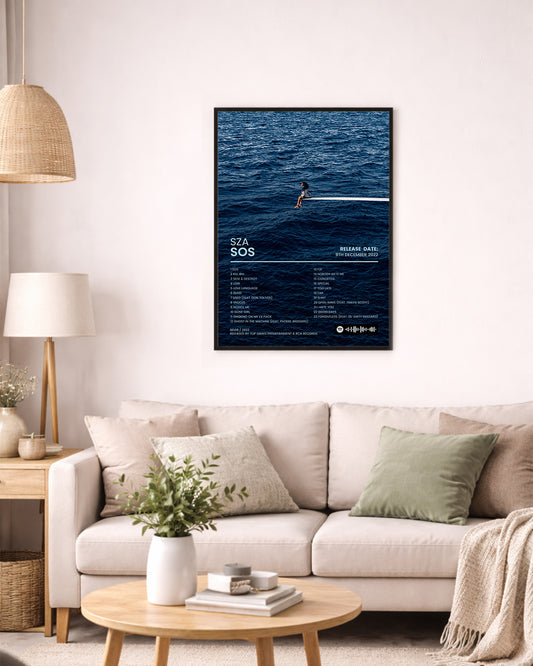 SZA SOS- Album Cover