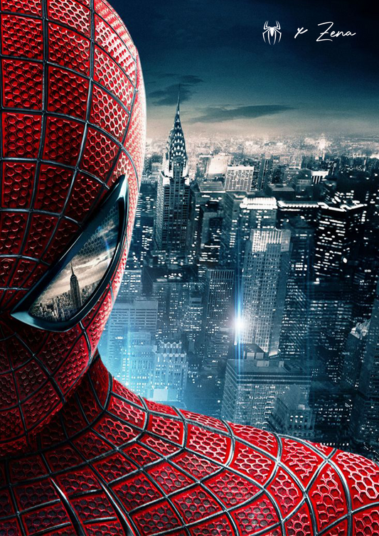 Spiderman Light Up Poster