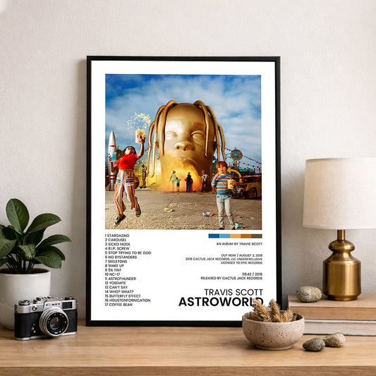 Travis Scott AstroWorld - Album Cover