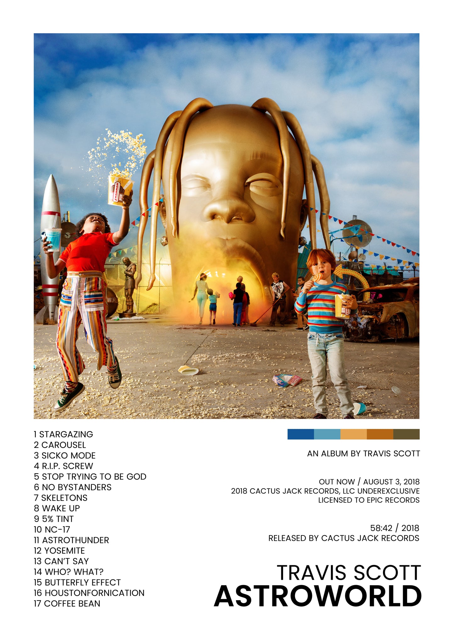 Travis Scott AstroWorld - Album Cover