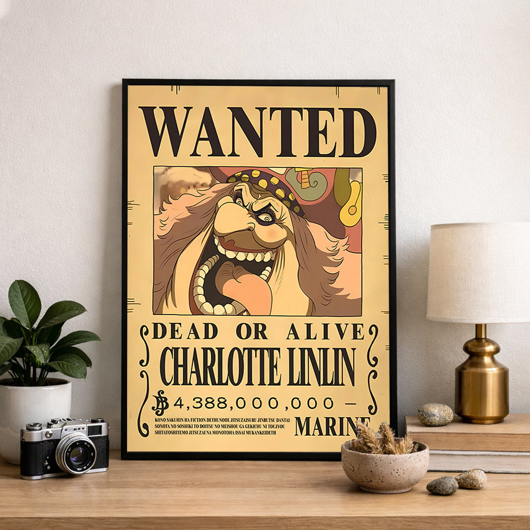 Big Mom Wanted Poster  - Anime