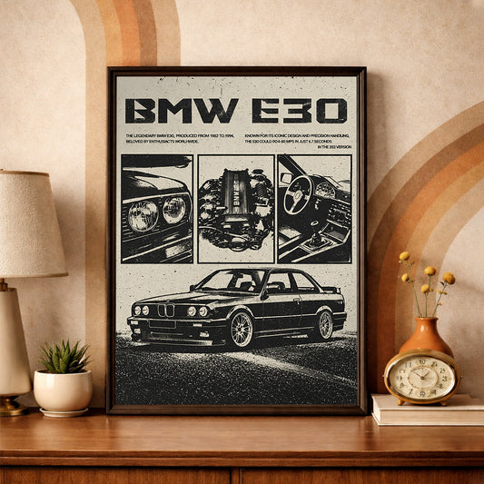 BMW E30 - Retro