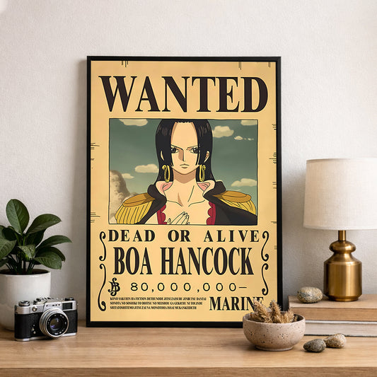 Boa Hancock Wanted Poster  - Anime