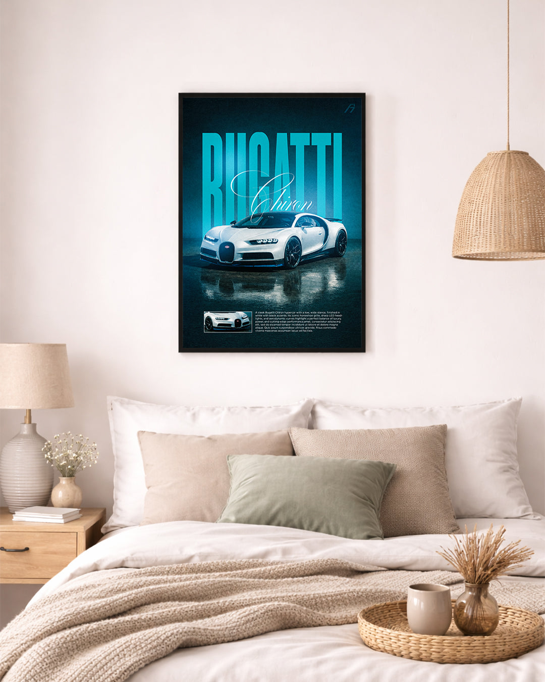 Bugatti Chiron Poster