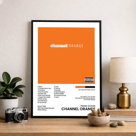 Frank Ocean Channel Orange - Album Cover