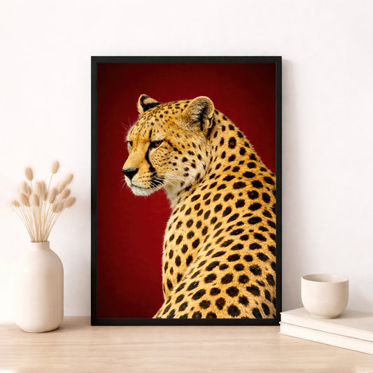 Crimson Cheetah - Minimalist
