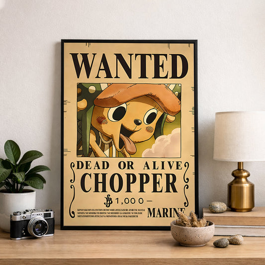 Chopper Wanted Poster  - Anime