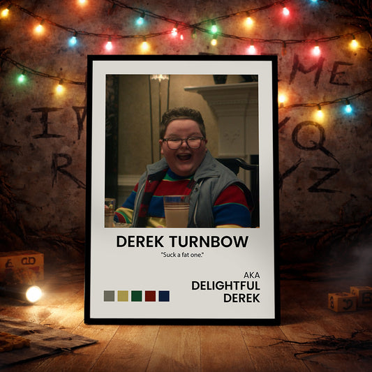 Derek Turnbow Poster - Stranger Things