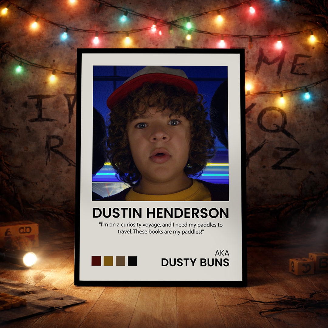 Dustin Henderson Poster - Stranger Things
