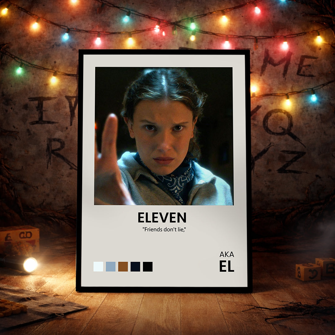 Eleven Poster - Stranger Things