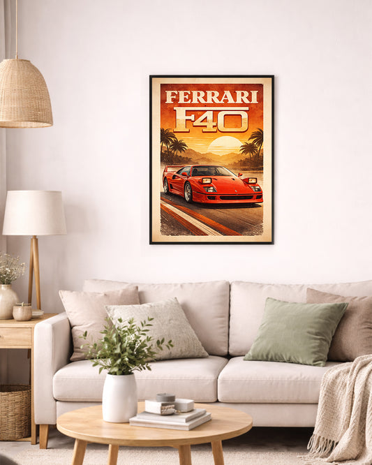 Ferrari F40 - Retro