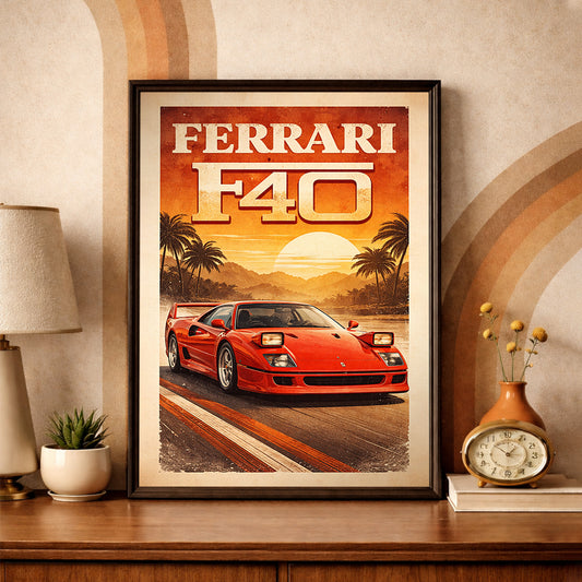 Ferrari F40 - Retro