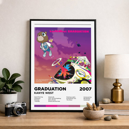 Kanye West Graduation - Album Cover