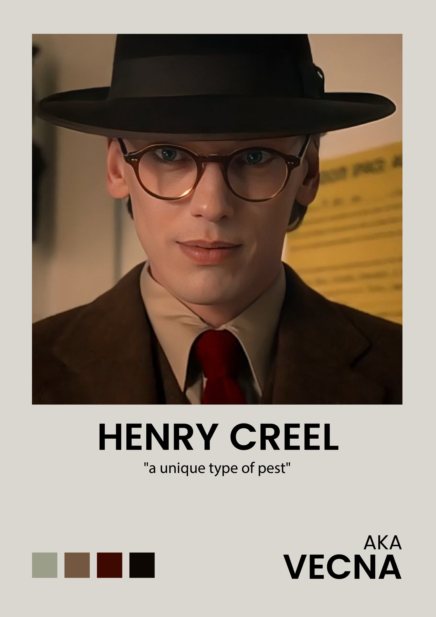 Henry Creel Poster - Stranger Things
