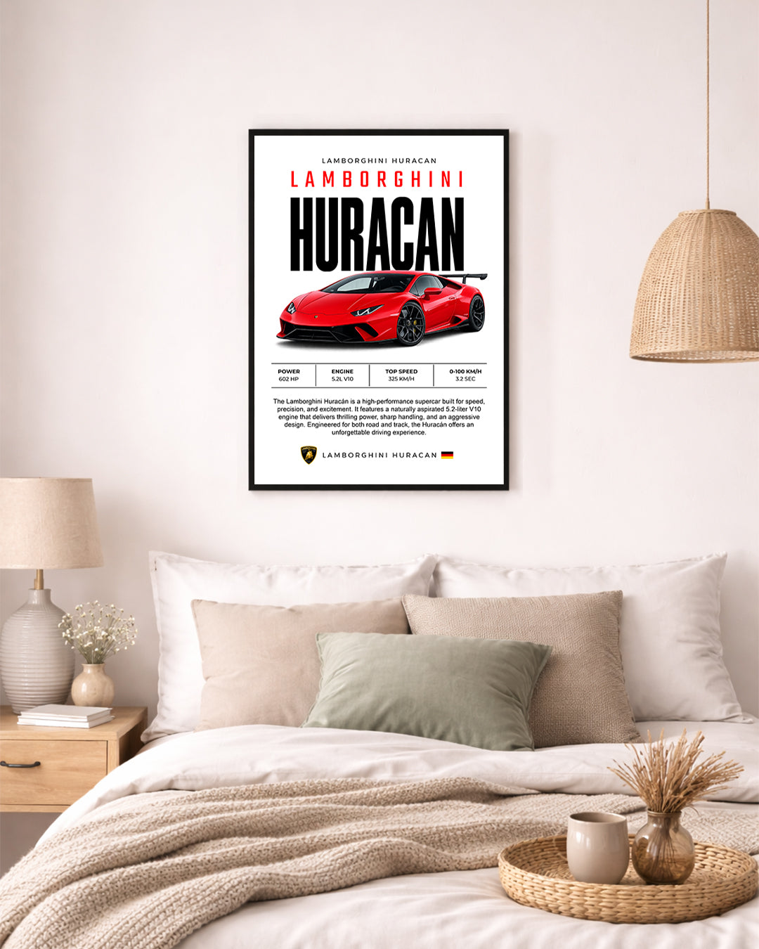 Lamborghini Huracan Poster