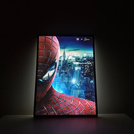 Spiderman Light Up Poster