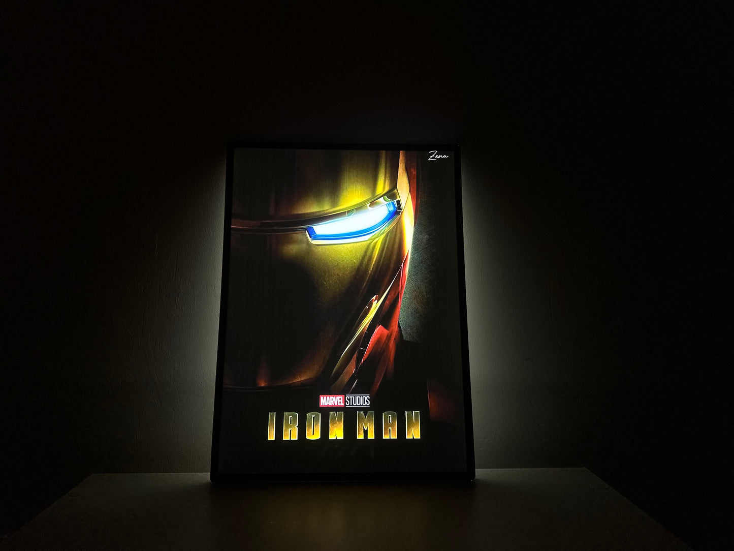 Ironman Light Up Poster