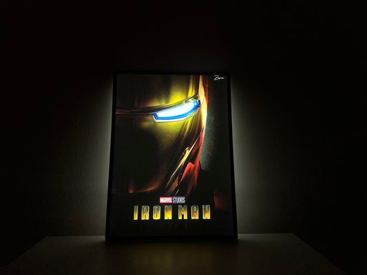 Ironman Light Up Poster