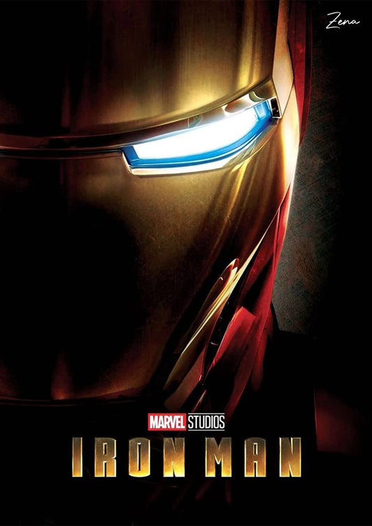 Ironman Light Up Poster
