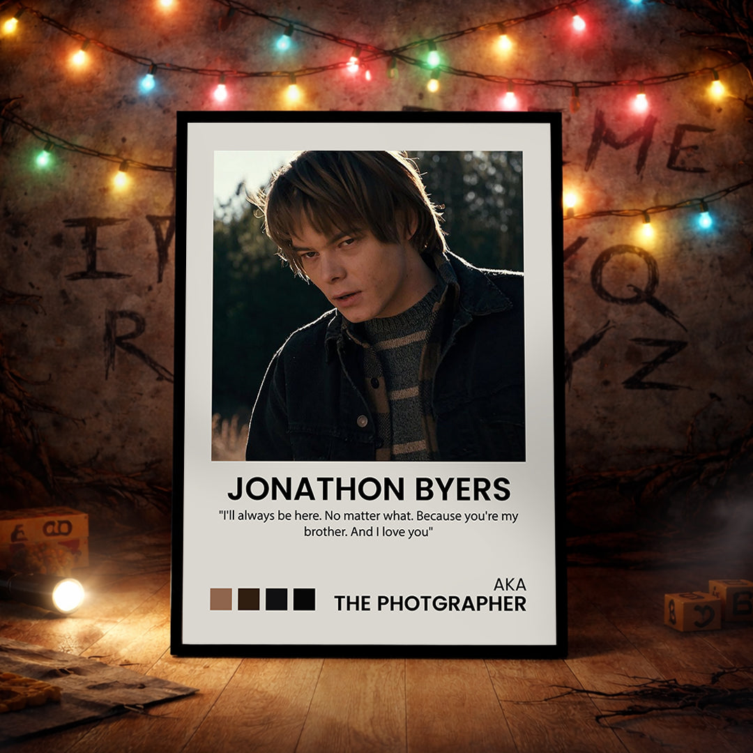 Jonathon Byers Poster - Stranger Things