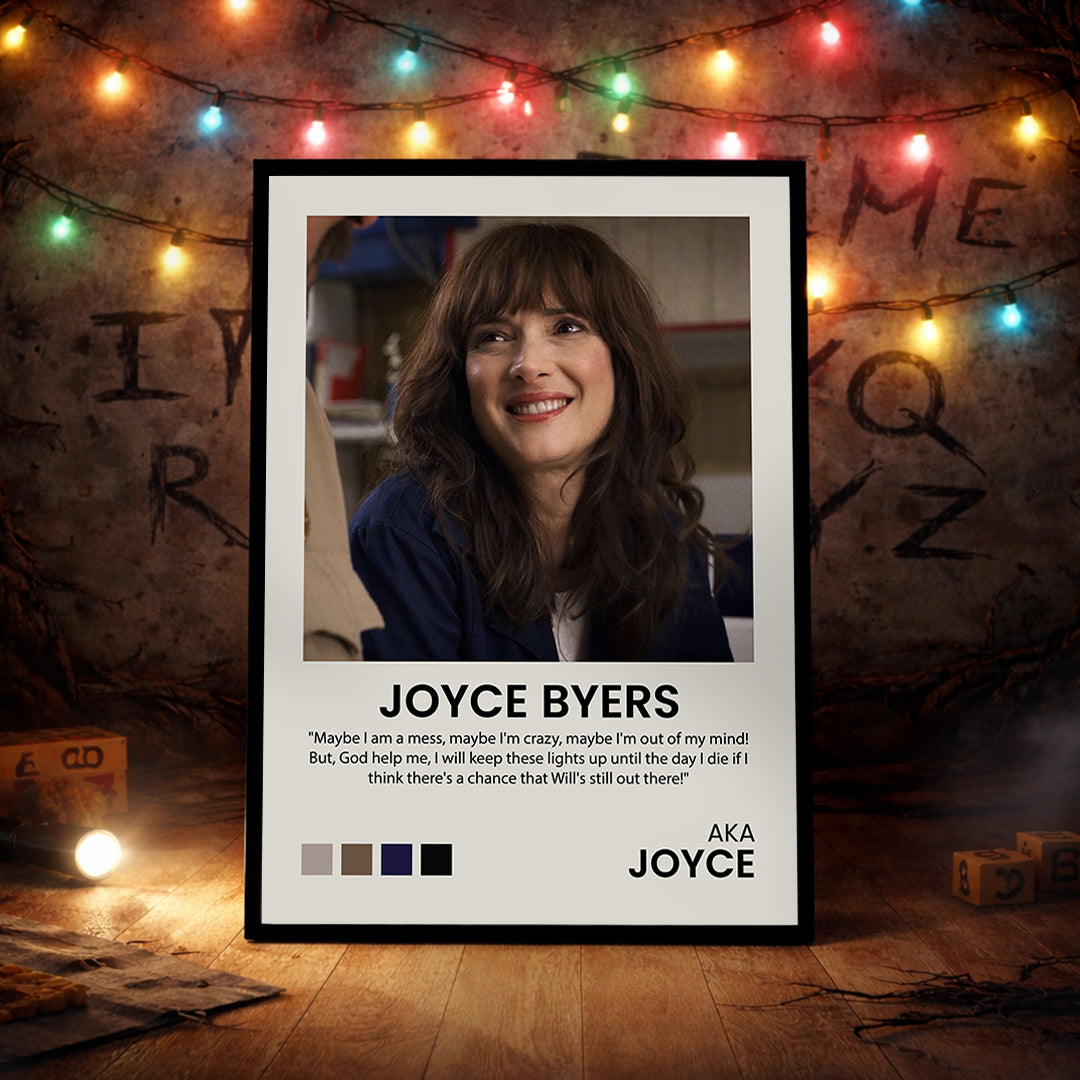 Joyce Byers Poster - Stranger Things
