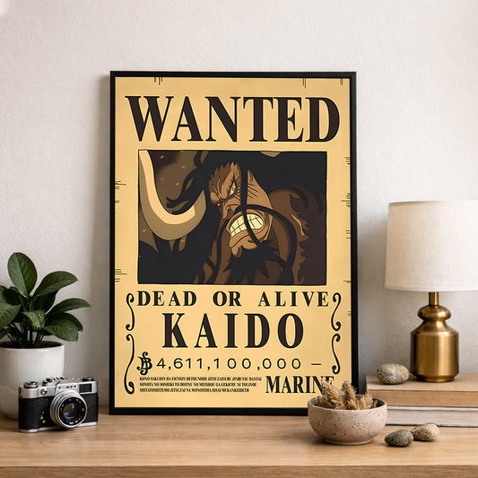 Kaido Wanted Poster  - Anime