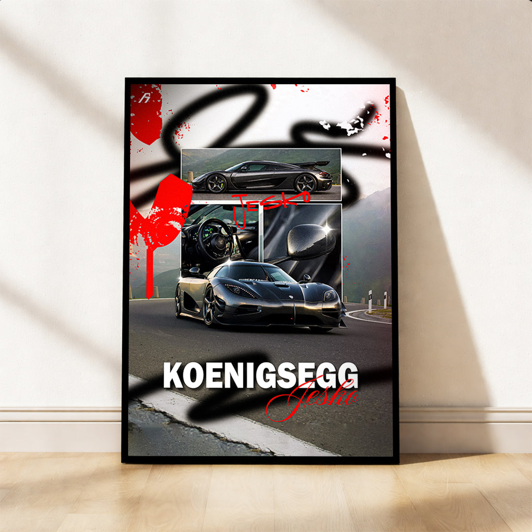Koenigsegg Jesko Poster