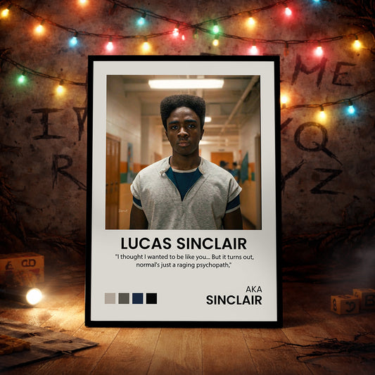 Lucas Sinclair Poster - Stranger Things
