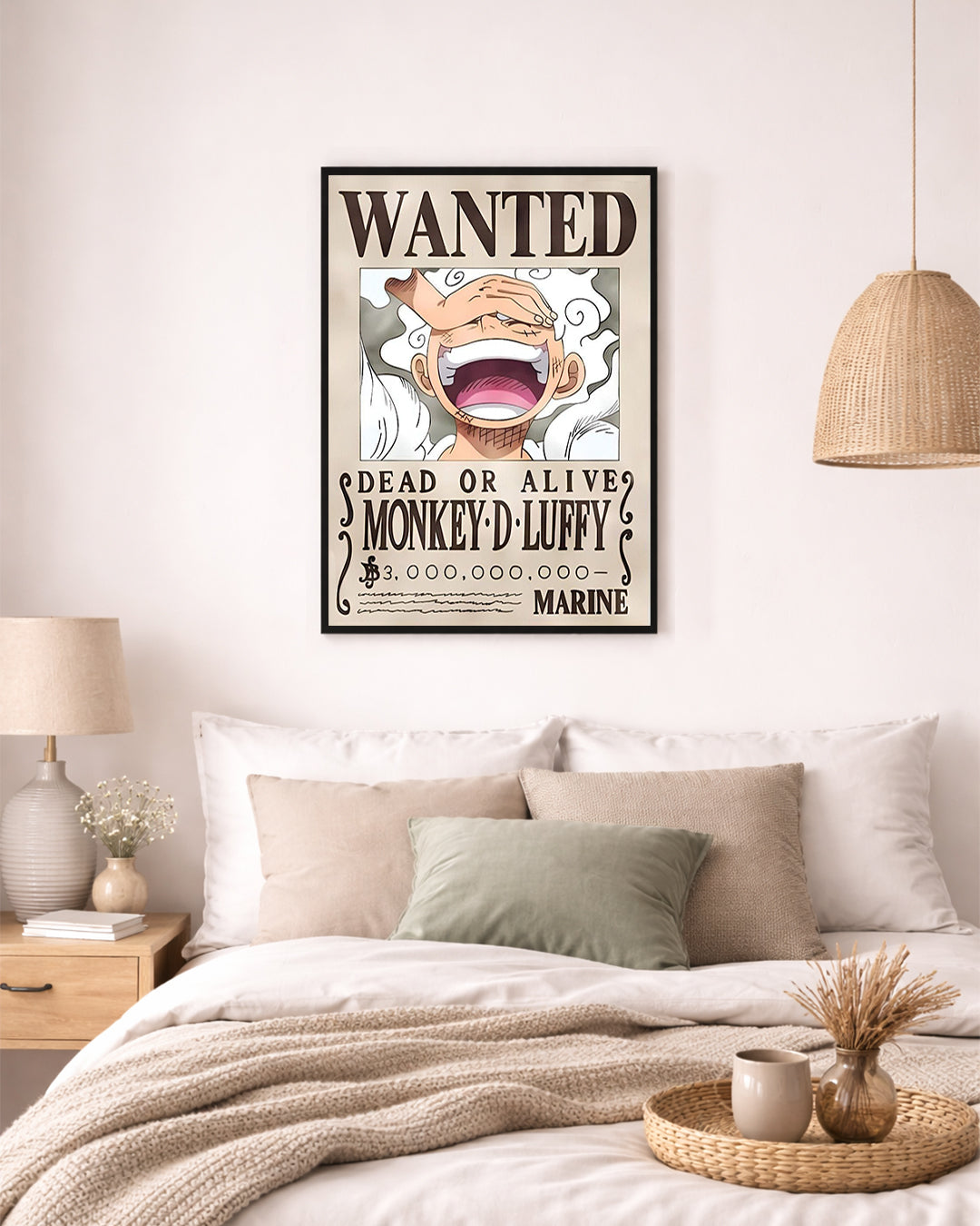 Luffy Wanted Poster  - Anime
