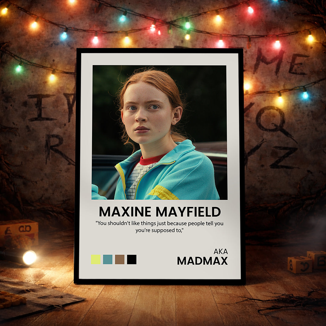 Max Mayfield Poster - Stranger Things