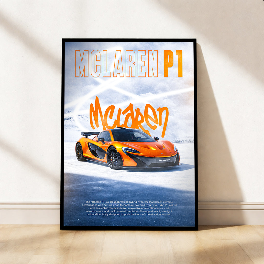 McLaren P1 Poster