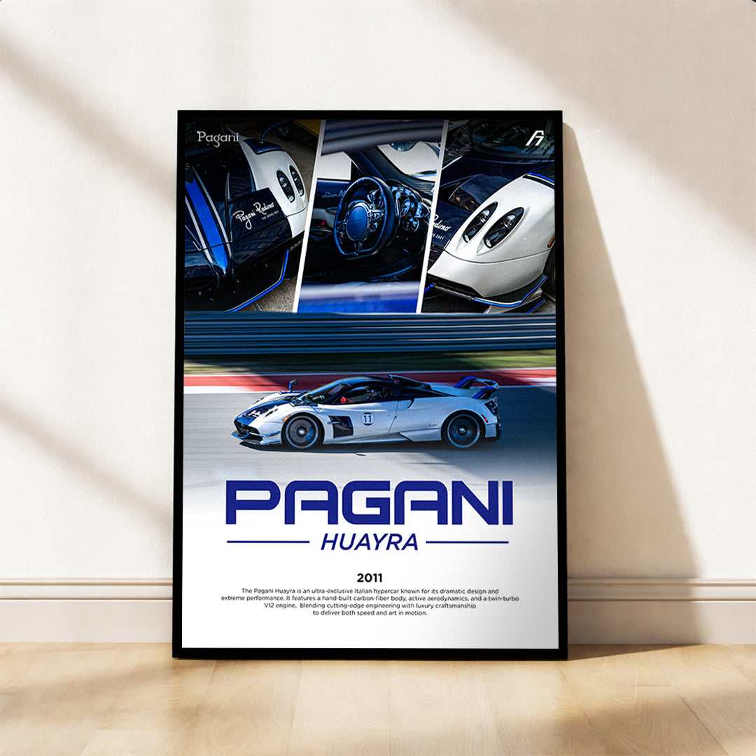 Pagani Huayra Poster (2011)
