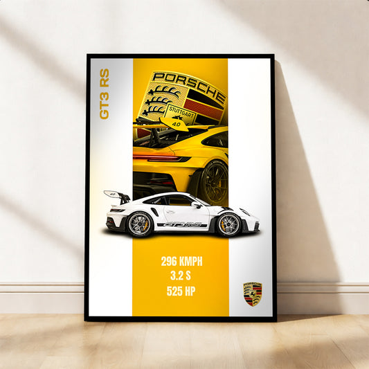 Porsche 911 GT3 RS 2.0 Poster