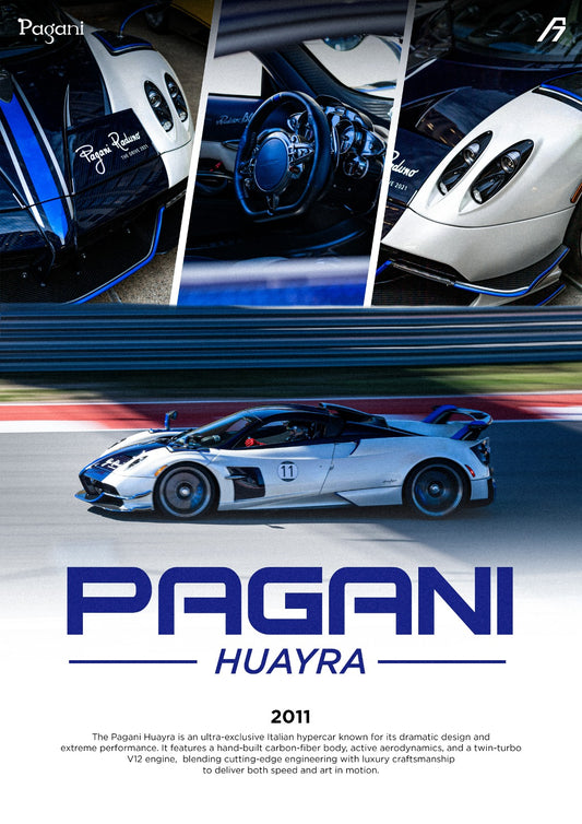 Pagani Huayra Poster (2011)