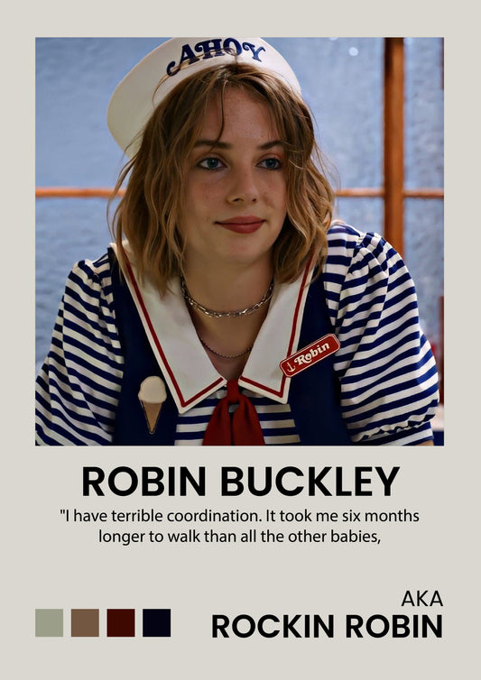 Robin Buckley Poster - Stranger Things