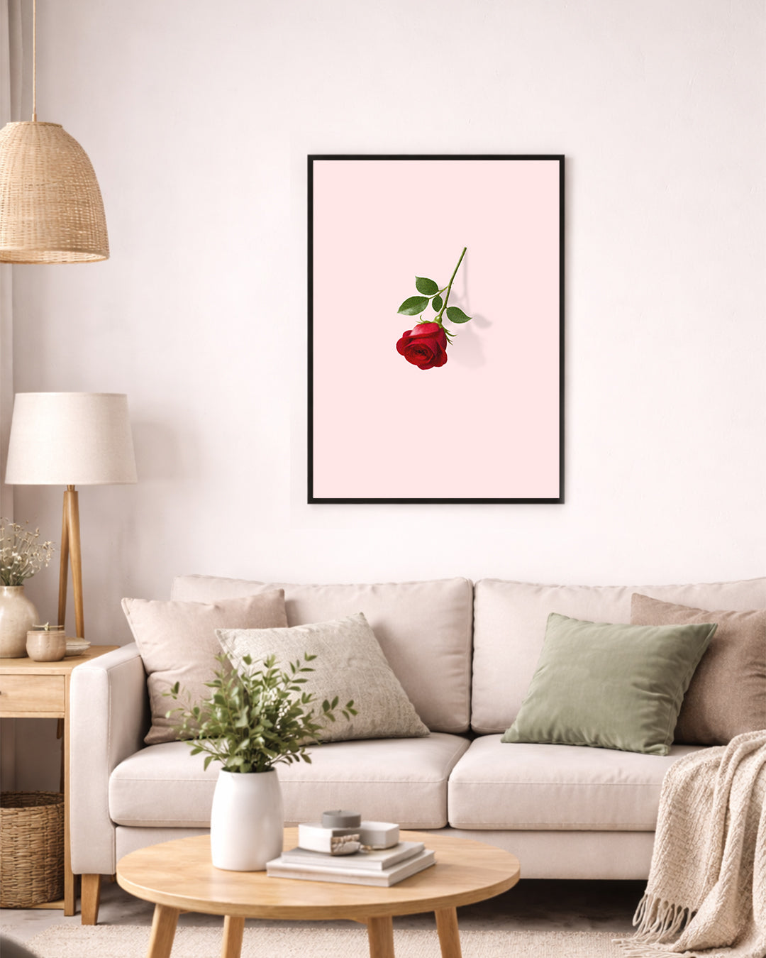 Fallen Rose - Minimalist