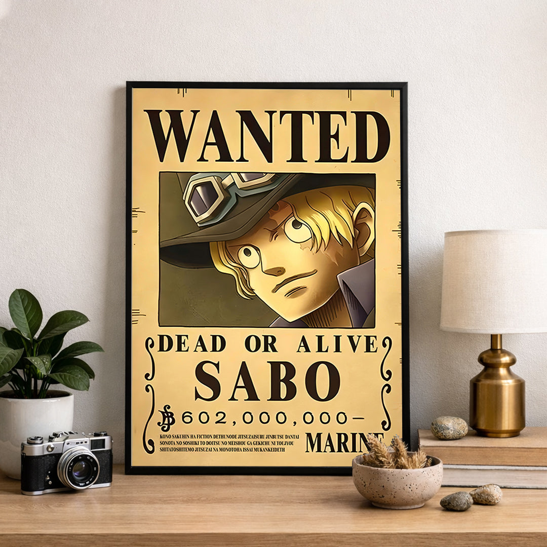 Sabo Wanted Poster  - Anime