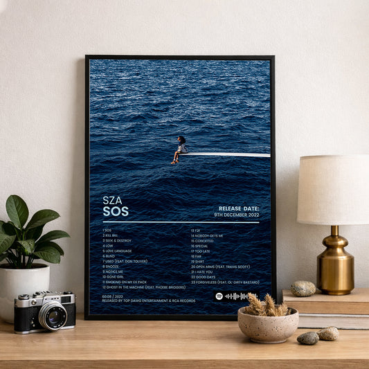 SZA SOS- Album Cover