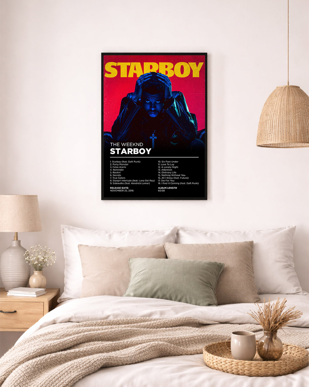 The Weeknd Starboy - Album Cover