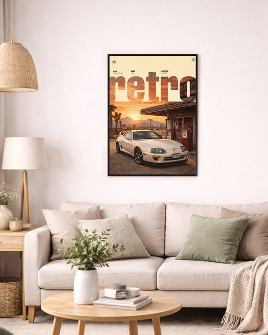 Toyota Supra - Retro