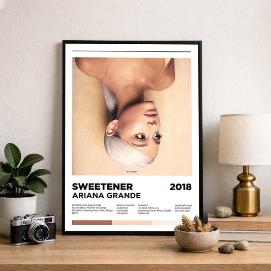Ariana Grande Sweetner - Album Cover