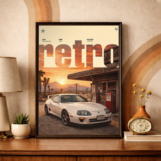 Toyota Supra - Retro